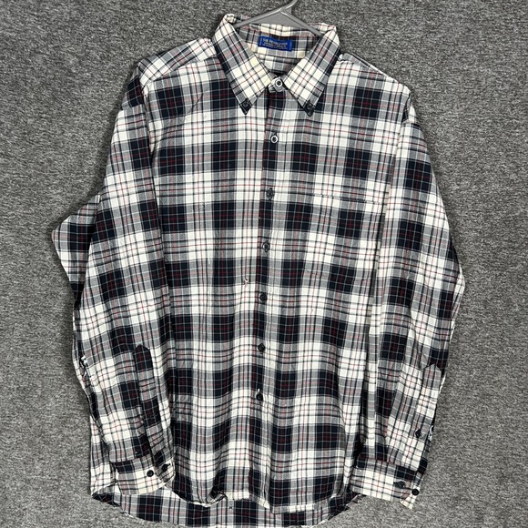 Pendleton Other - Sir Pendleton Mens Large Plaid Flannel Button Down Long Sleeve Shirt